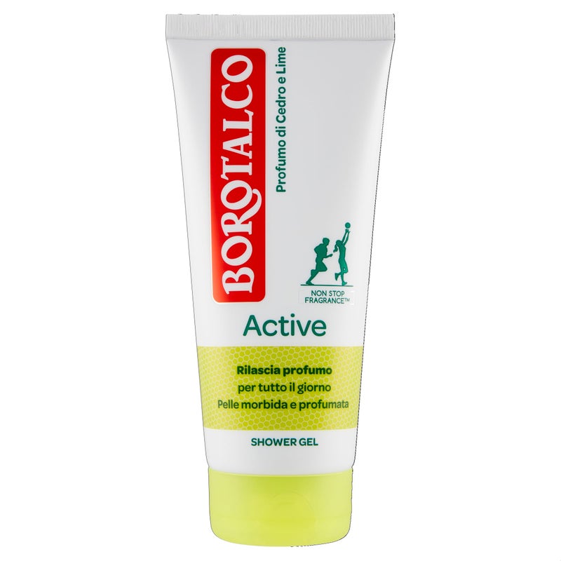 Borotalco Shower Active Cedar and Lime - 200 ml - Image 1
